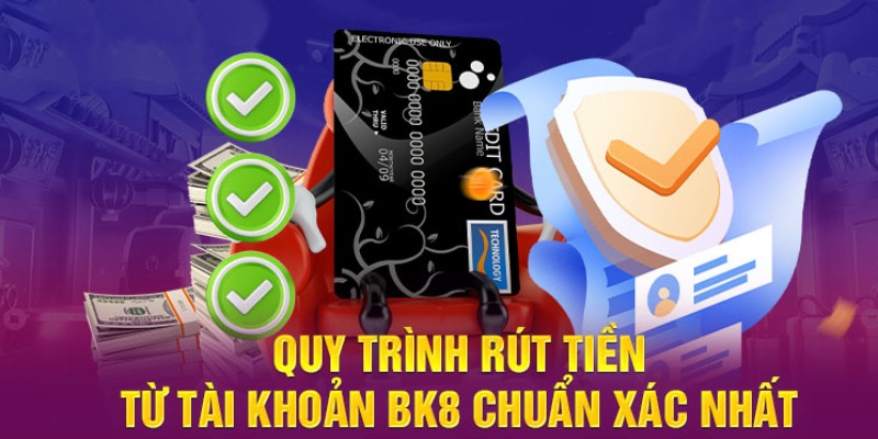 Đăng nhập website BK8 để bắt đầu thực hiện thủ tục rút tiền