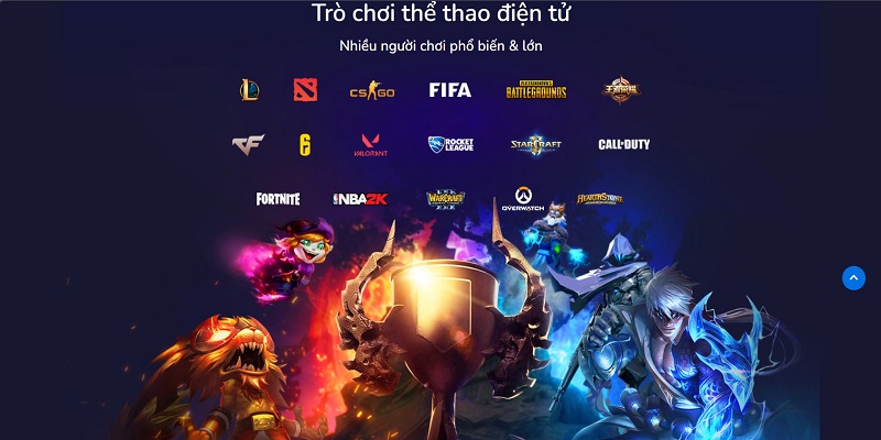 Top game esport bk8 tuyệt đối đừng bỏ lỡ